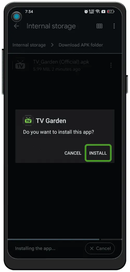 Install & Launch GGTV
